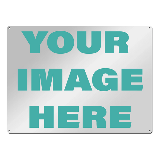 Custom Aluminum Sign Horizontal 11.5x15.5 inch