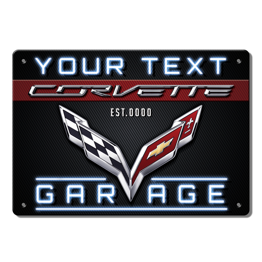 Corvette Garage Accent Light (Plate Only)