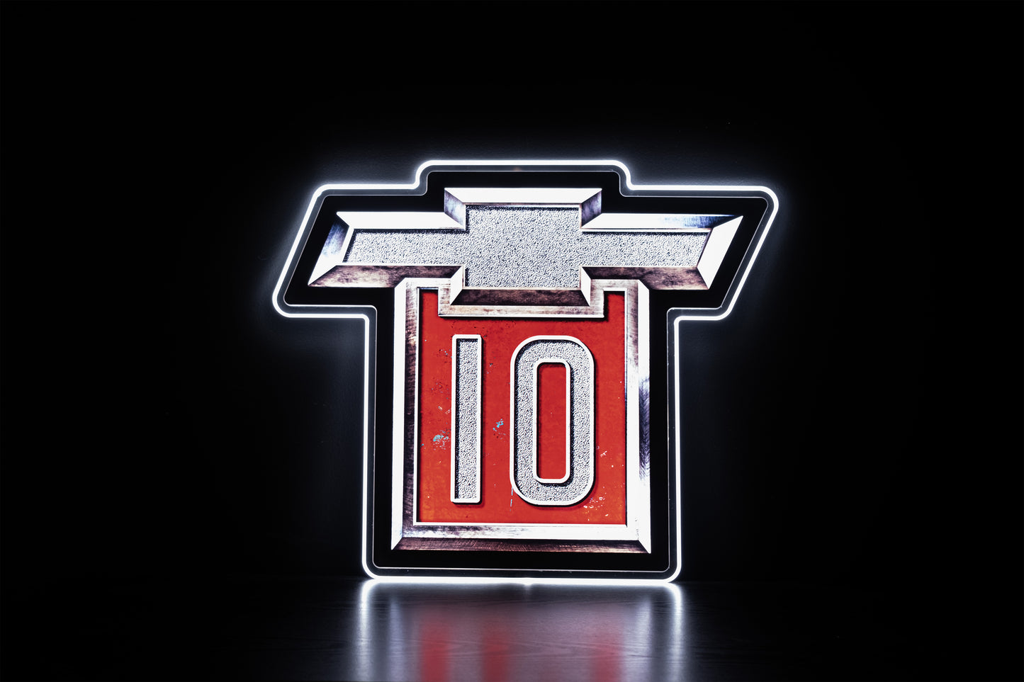 Chevy 10 (Not Neon) Small Die Cut LED