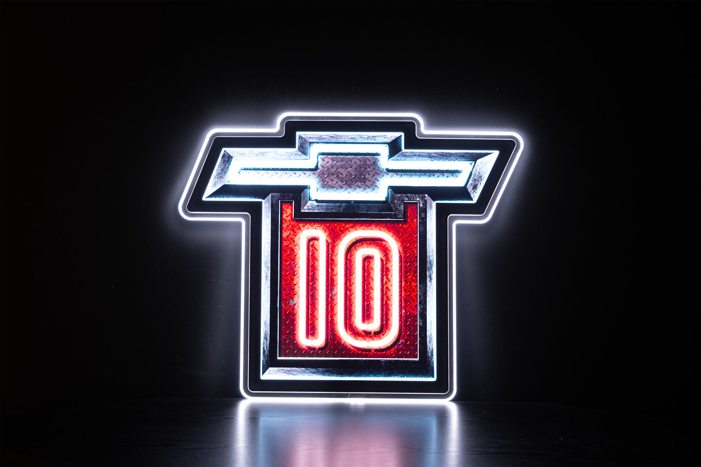 Chevy Jersey C10 Small Die Cut LED