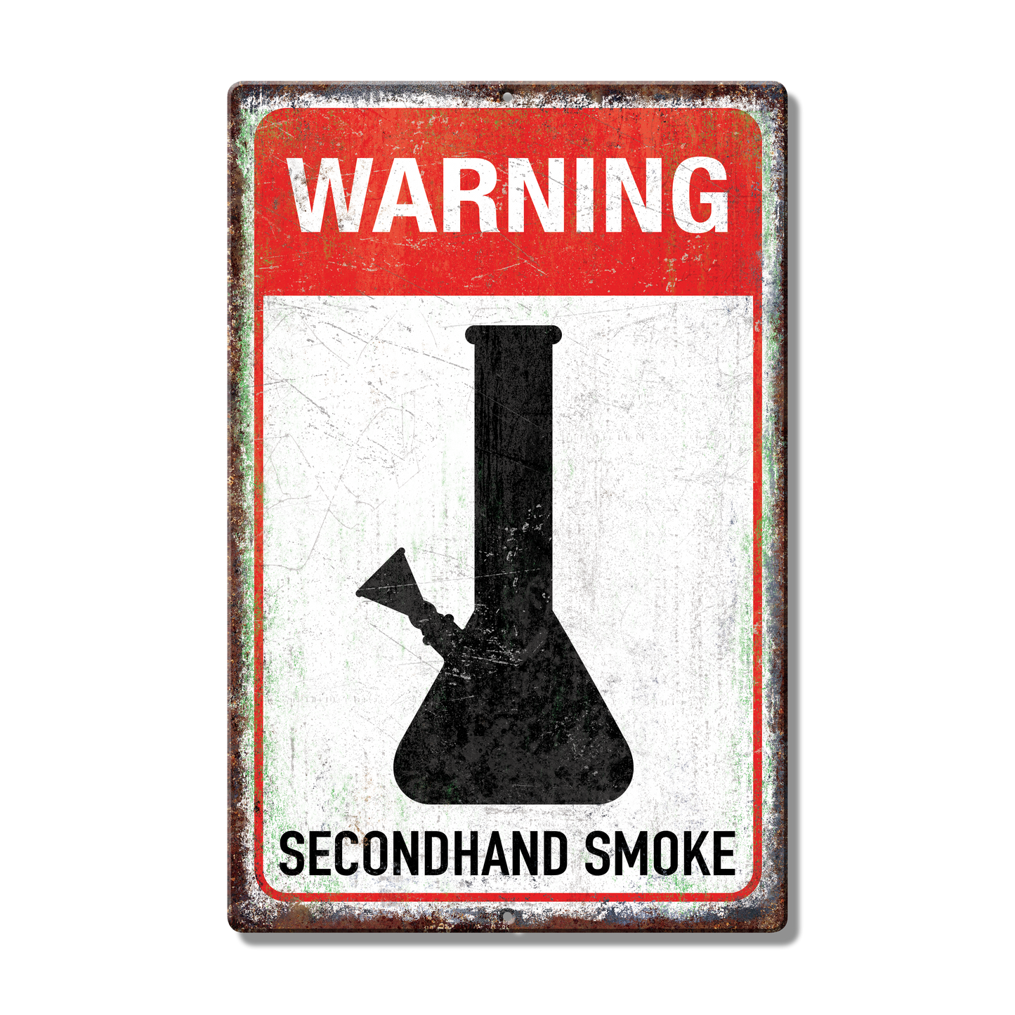 Bong Danger Custom Metal Sign
