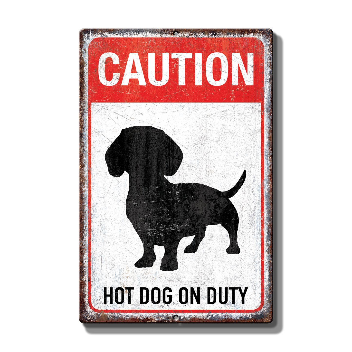 Weiner Danger Custom Metal Sign