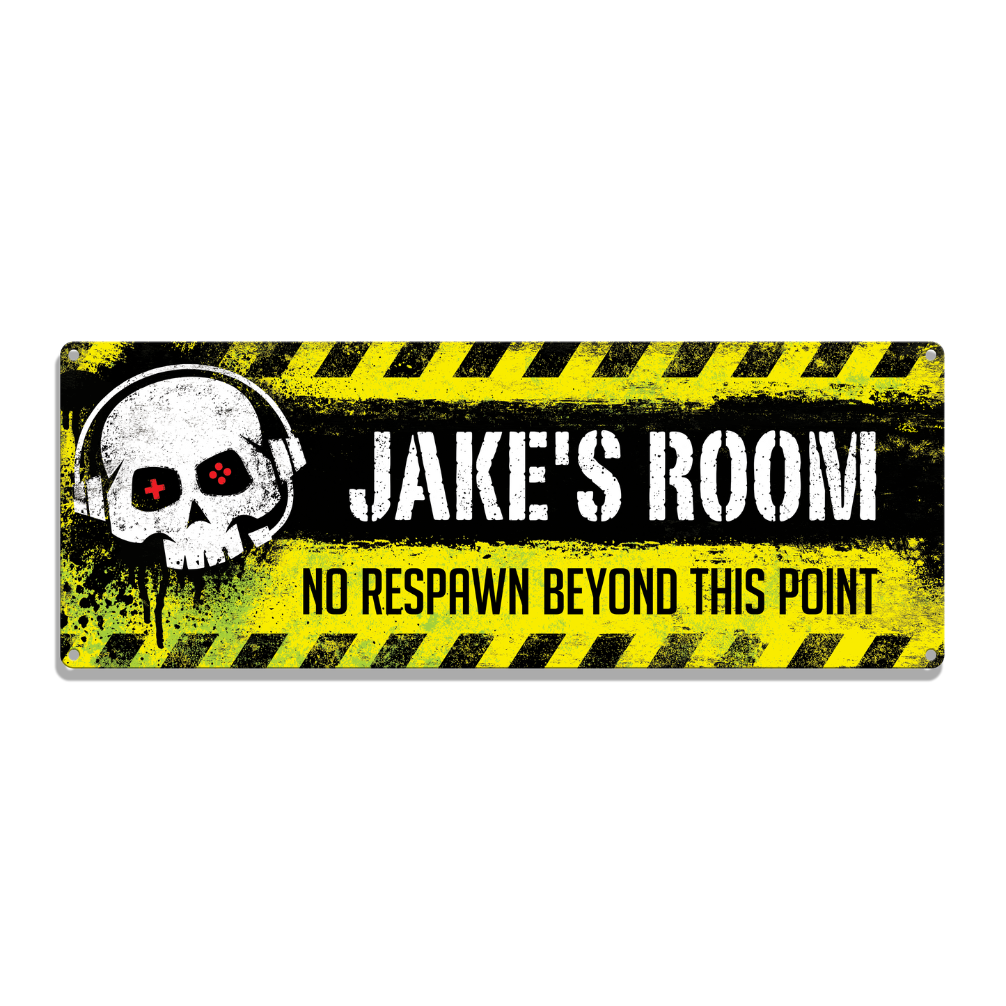 Gamer Custom Metal Sign