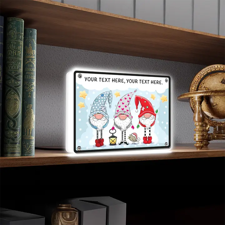 Holiday Gnomes Accent Light (Plate Only)