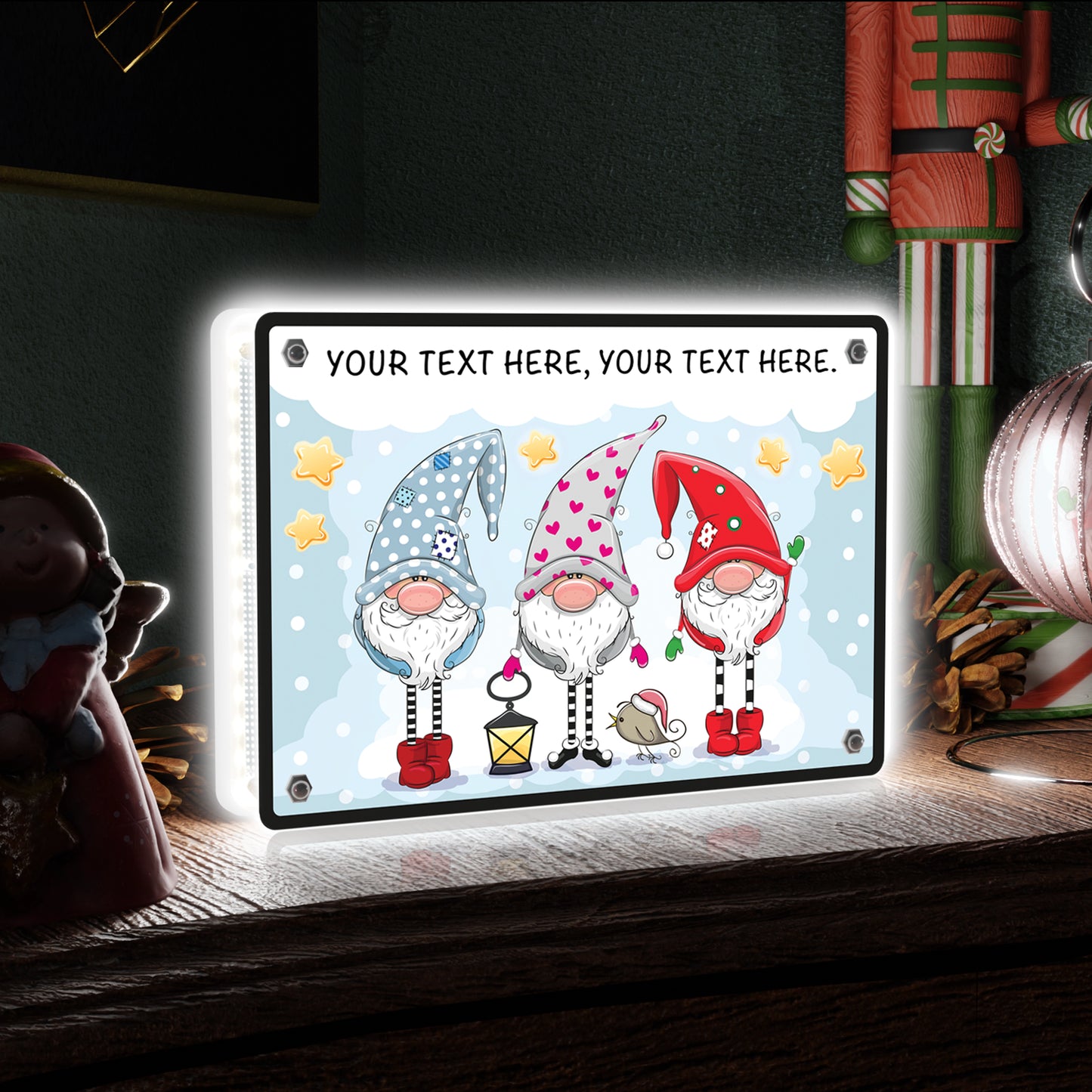Holiday Gnomes Accent Light