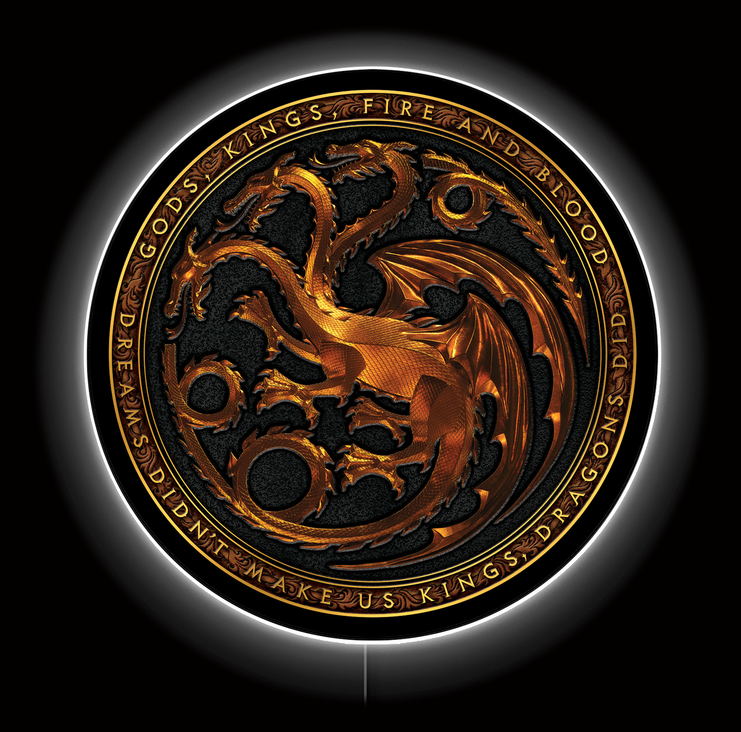 House of The Dragon LED Sign 23 in