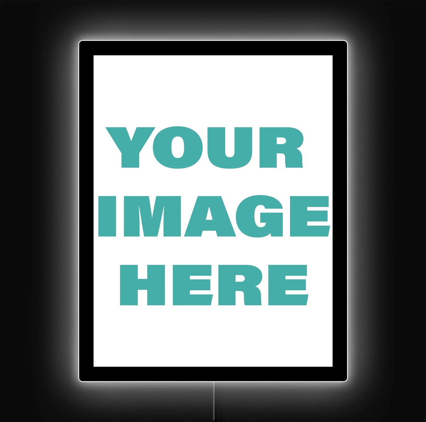 Custom LED Rectangular Sign (Portrait)