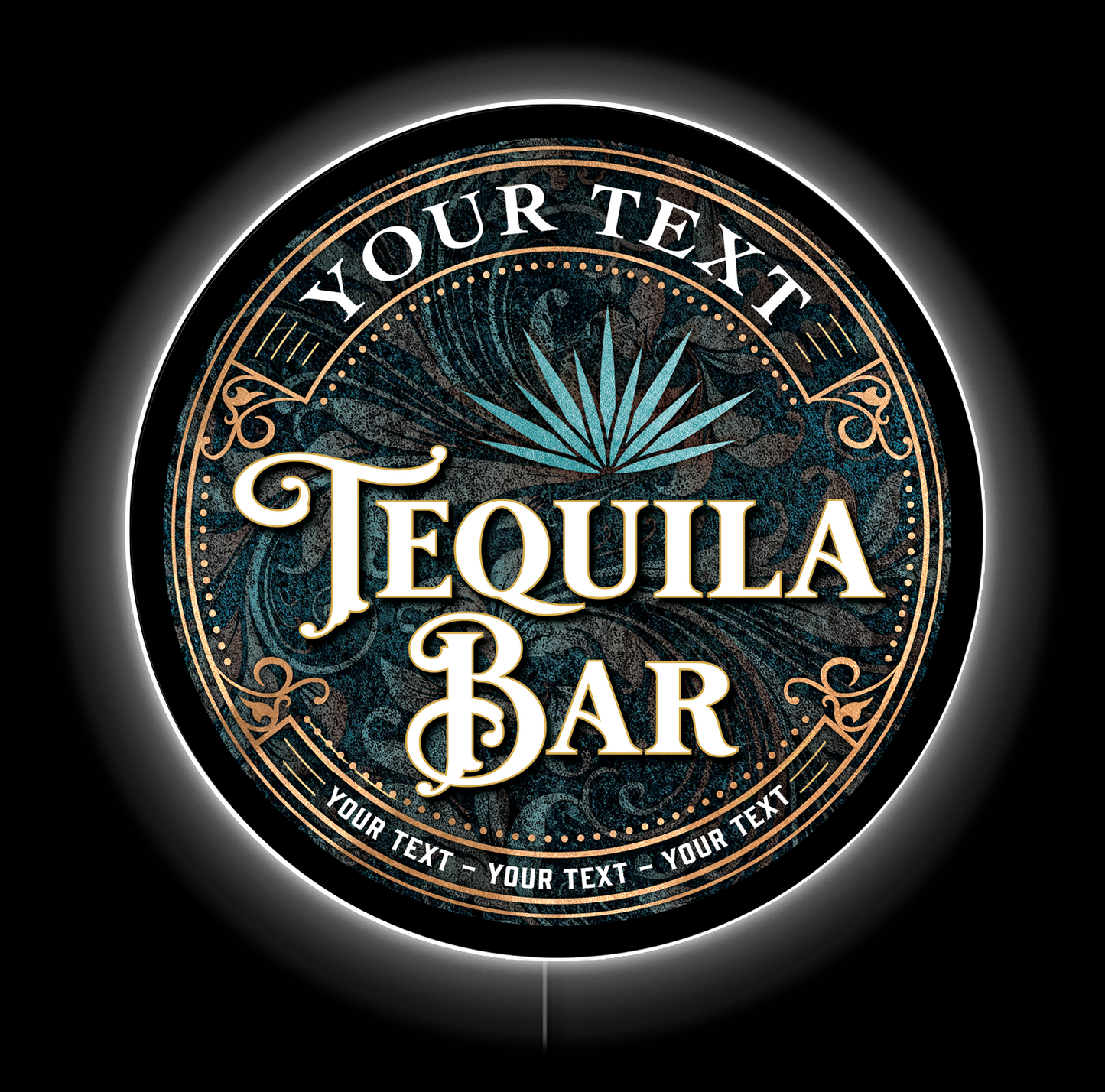 Tequila Bar Custom LED Sign 23 in