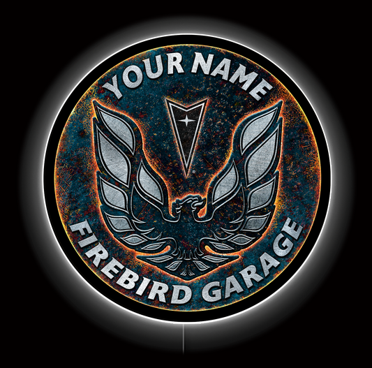 Firebird Lava Custom LED Sign 23 in