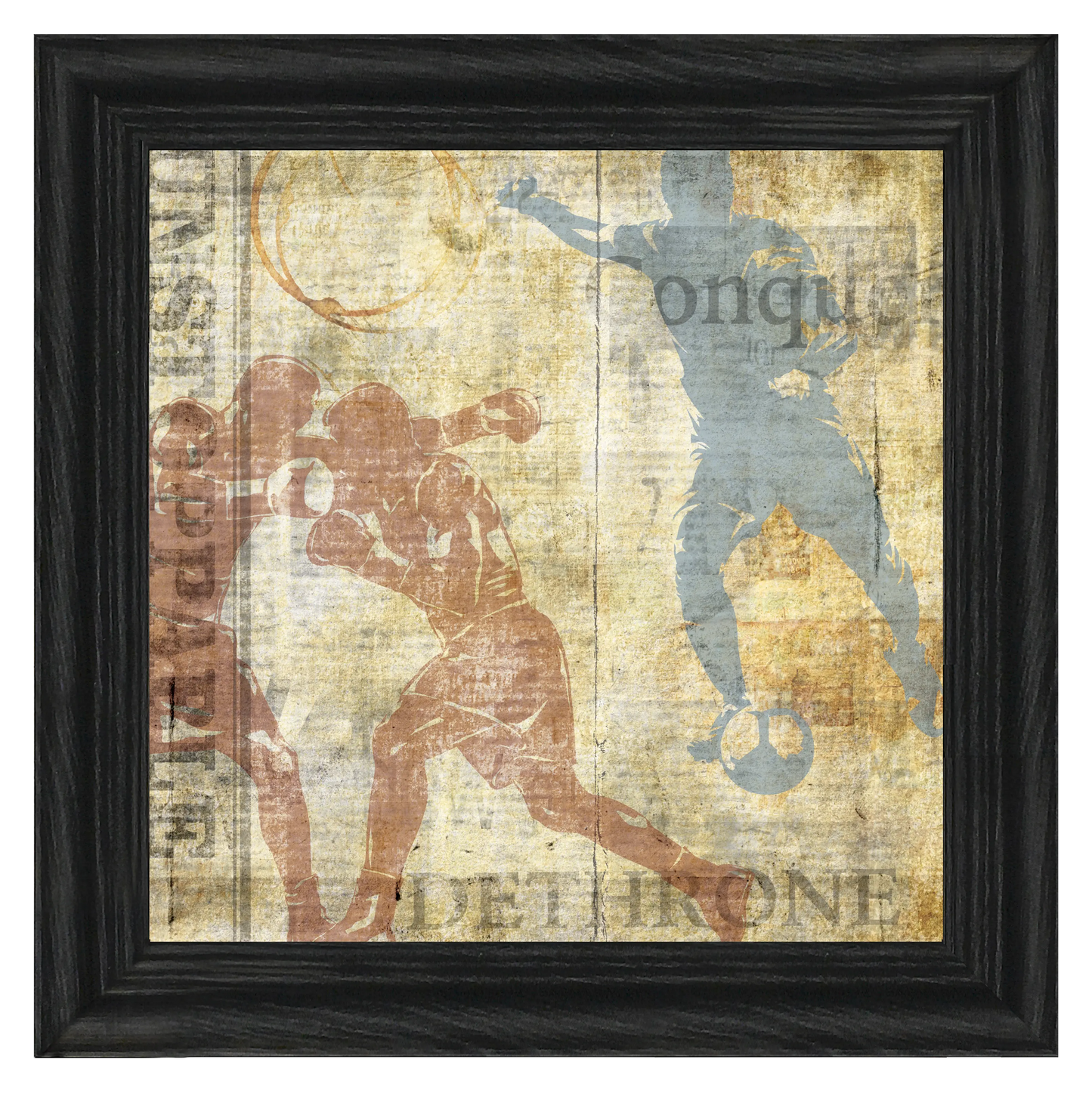 Sports Bar Accent 1 16x16 Framed Canvas