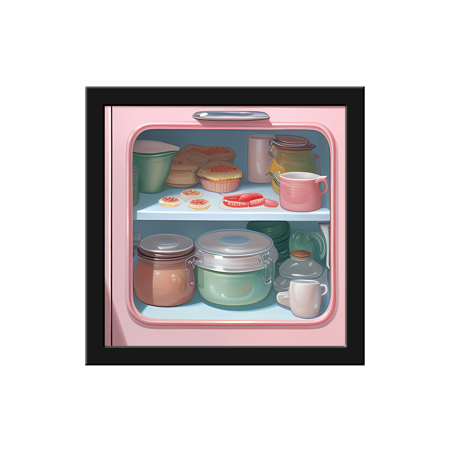 Kitchen Accent 2 16x16 Framed Canvas