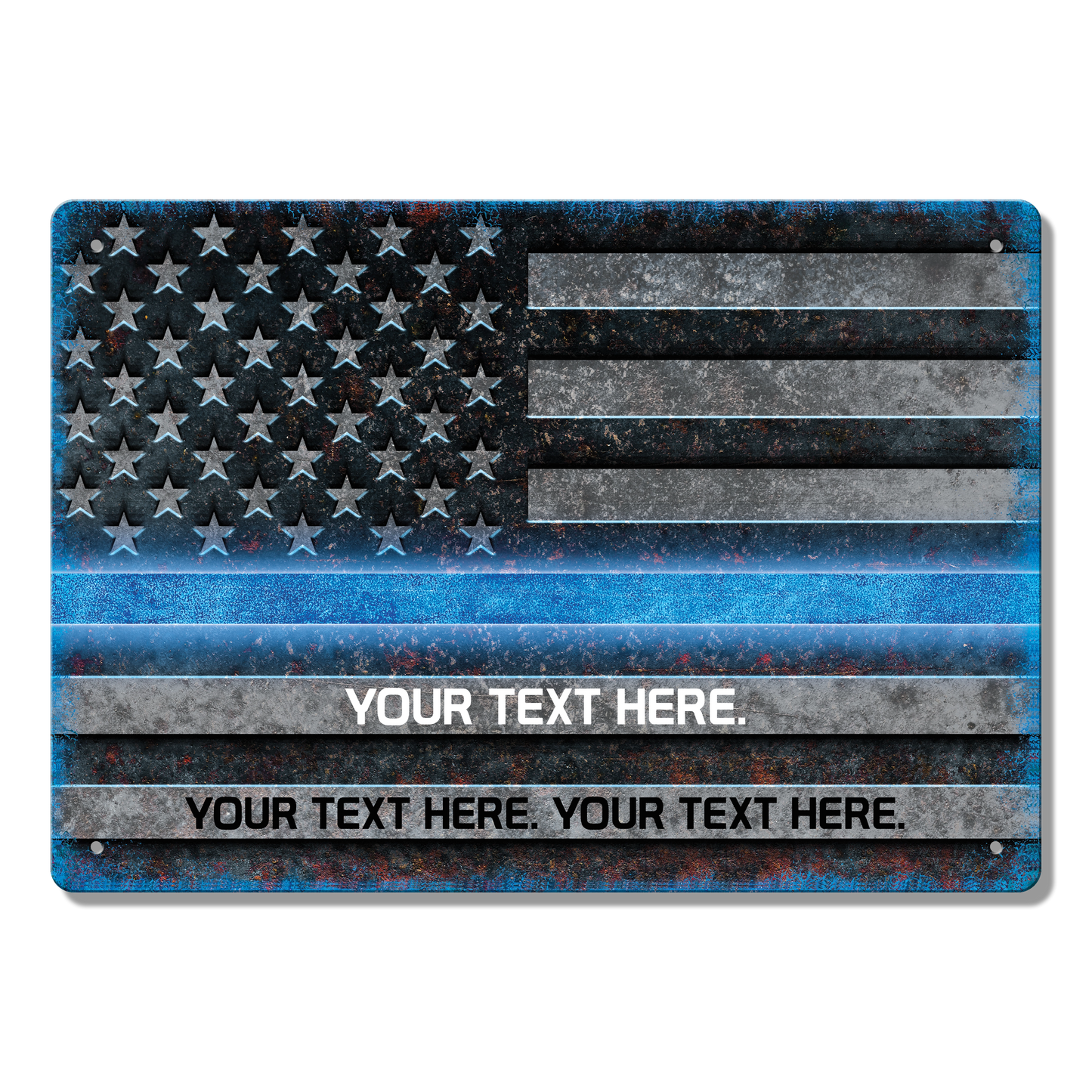 Police Flag Accent Light (Plate Only)