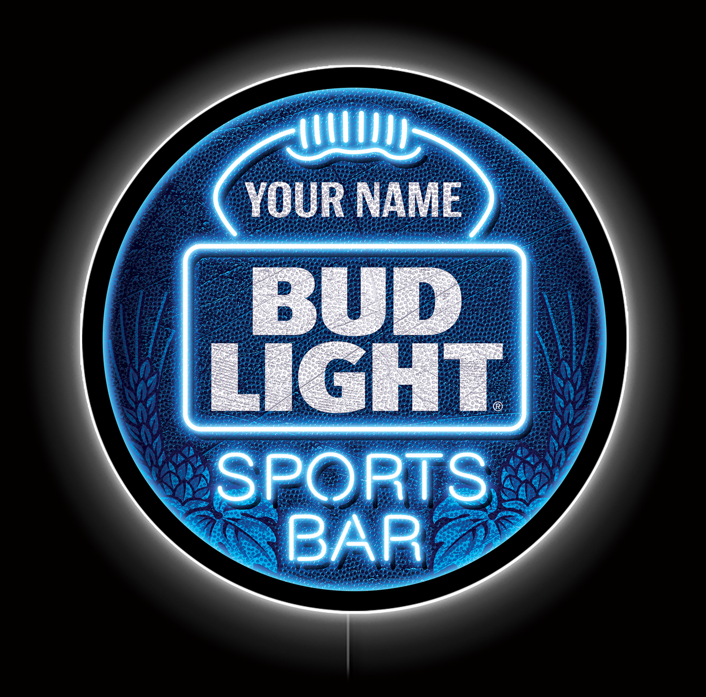 Bud Light Sports Bar Custom LED Sign 36 in
