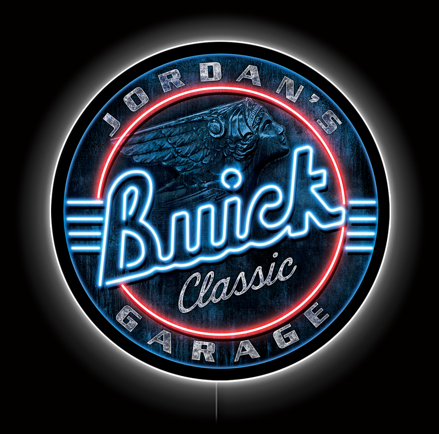 Buick Classic Custom LED Sign 36 in