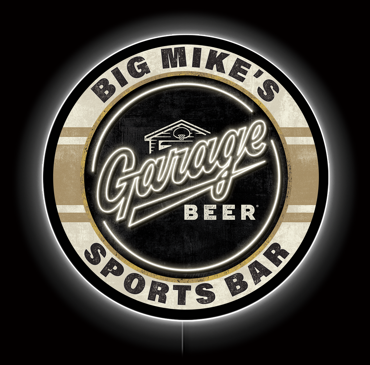 Garage Beer Neon Custom LED Sign 36 in
