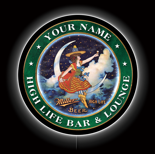 Miller High Life Custom LED Sign 36 in