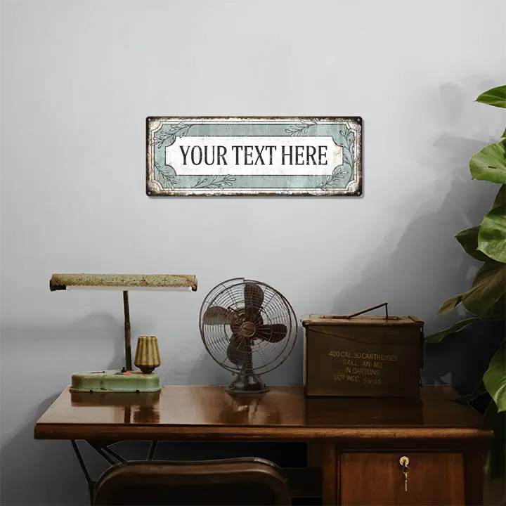 Sage Custom Metal Sign