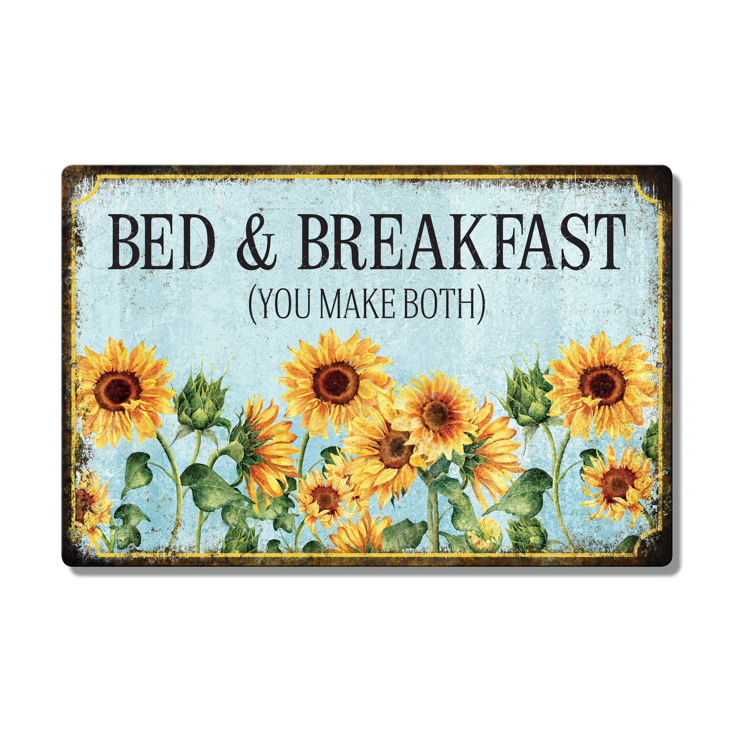 Sunflower Custom Metal Sign