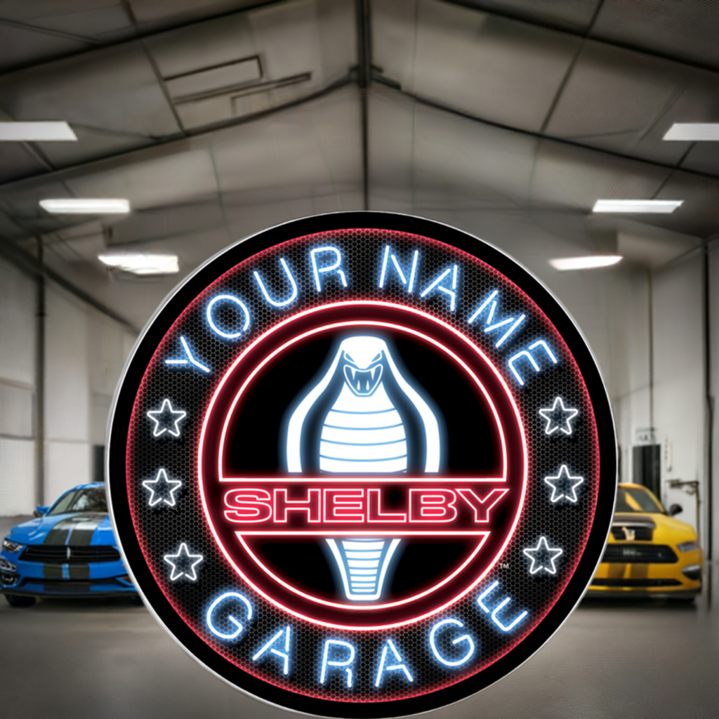 Shelby Glow Custom LED Sign 36 in