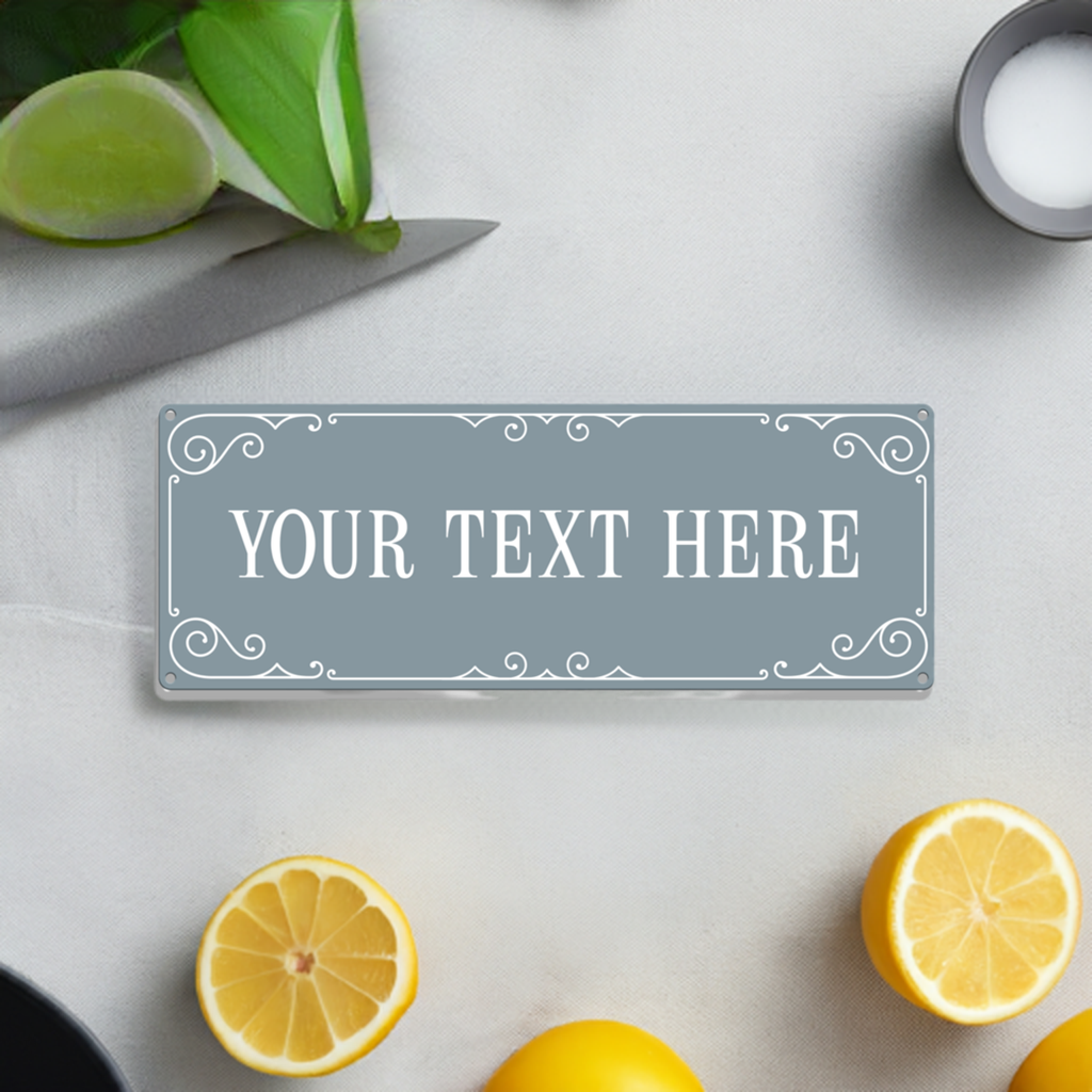 Chloe Custom Metal Sign