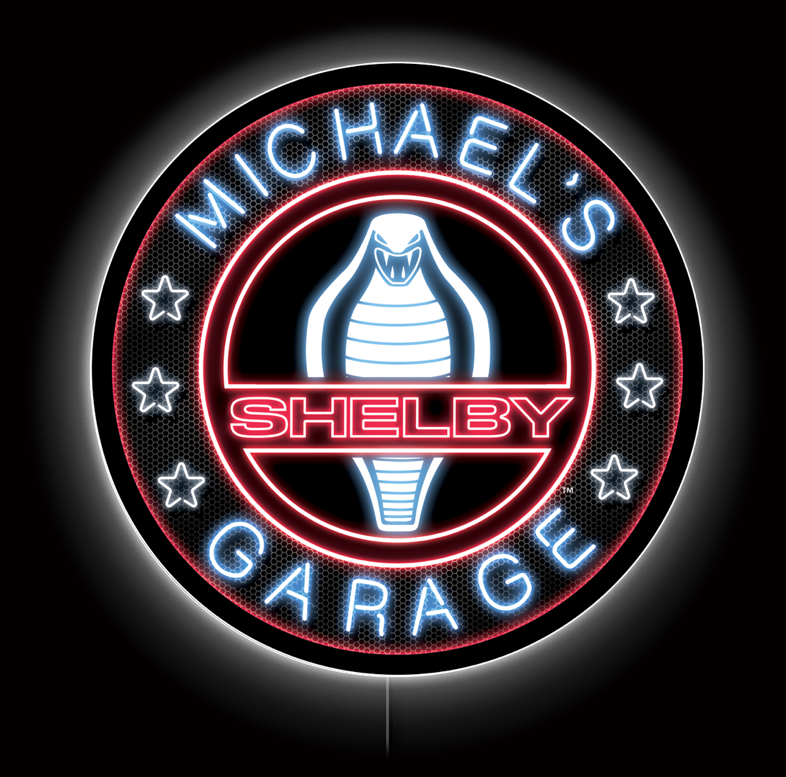 Shelby Glow Custom LED Sign 36 in
