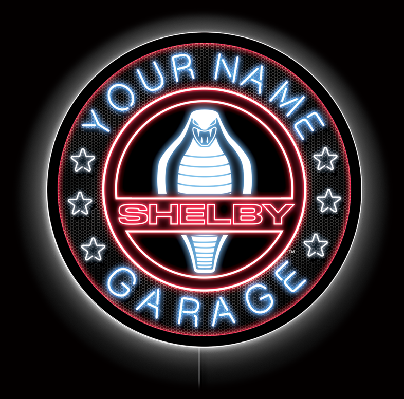 Shelby Glow Custom LED Sign 36 in