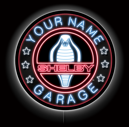 Shelby Glow Custom LED Sign 23 in
