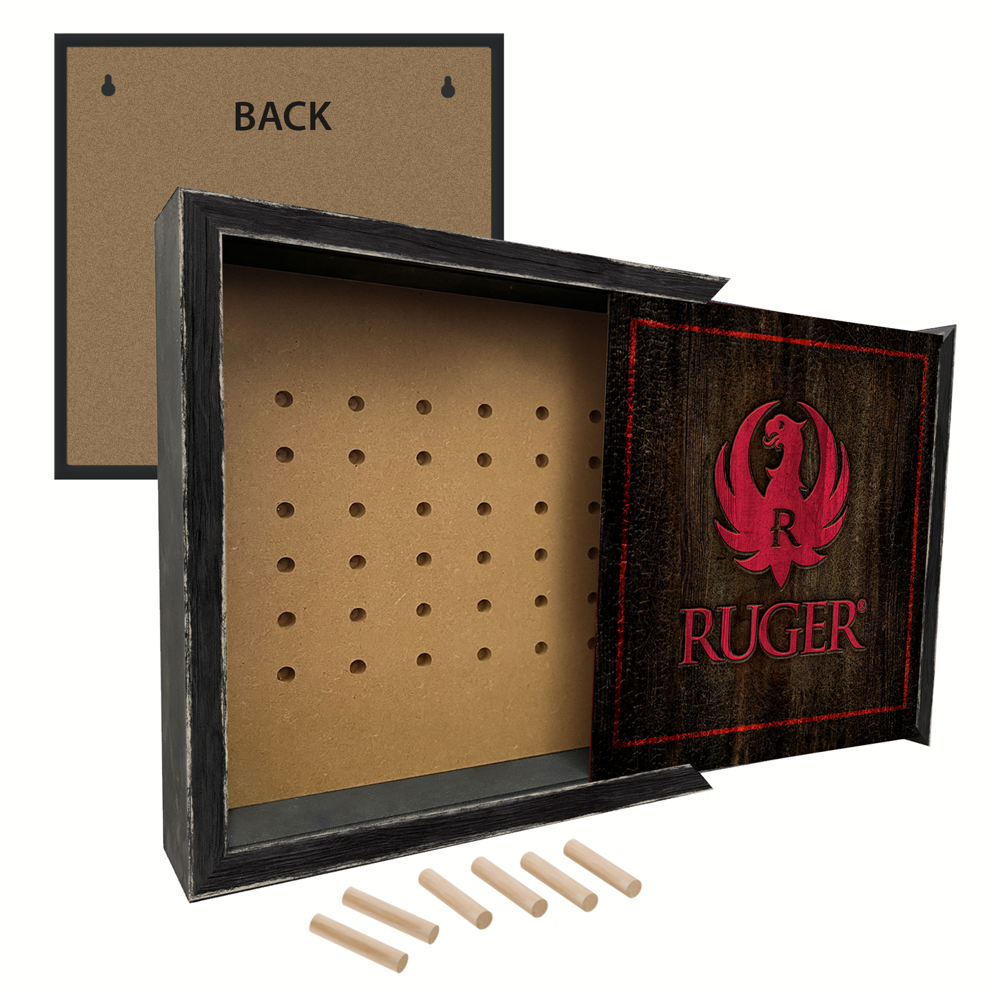 Small Concealment 12" case - Ruger