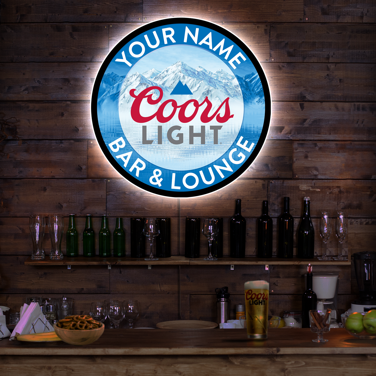 Coors Light Custom LED Sign 36 in