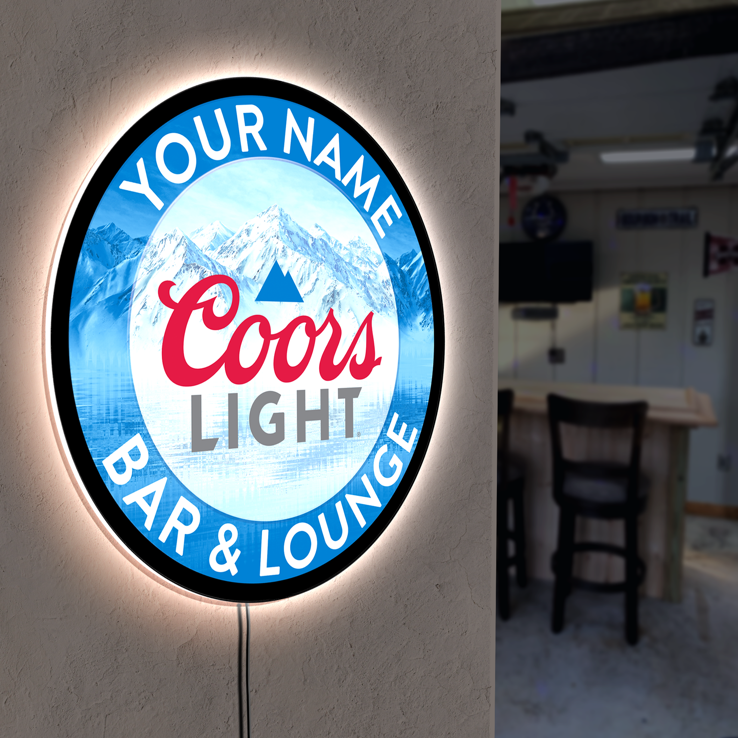 Coors Light Custom LED Sign 36 in