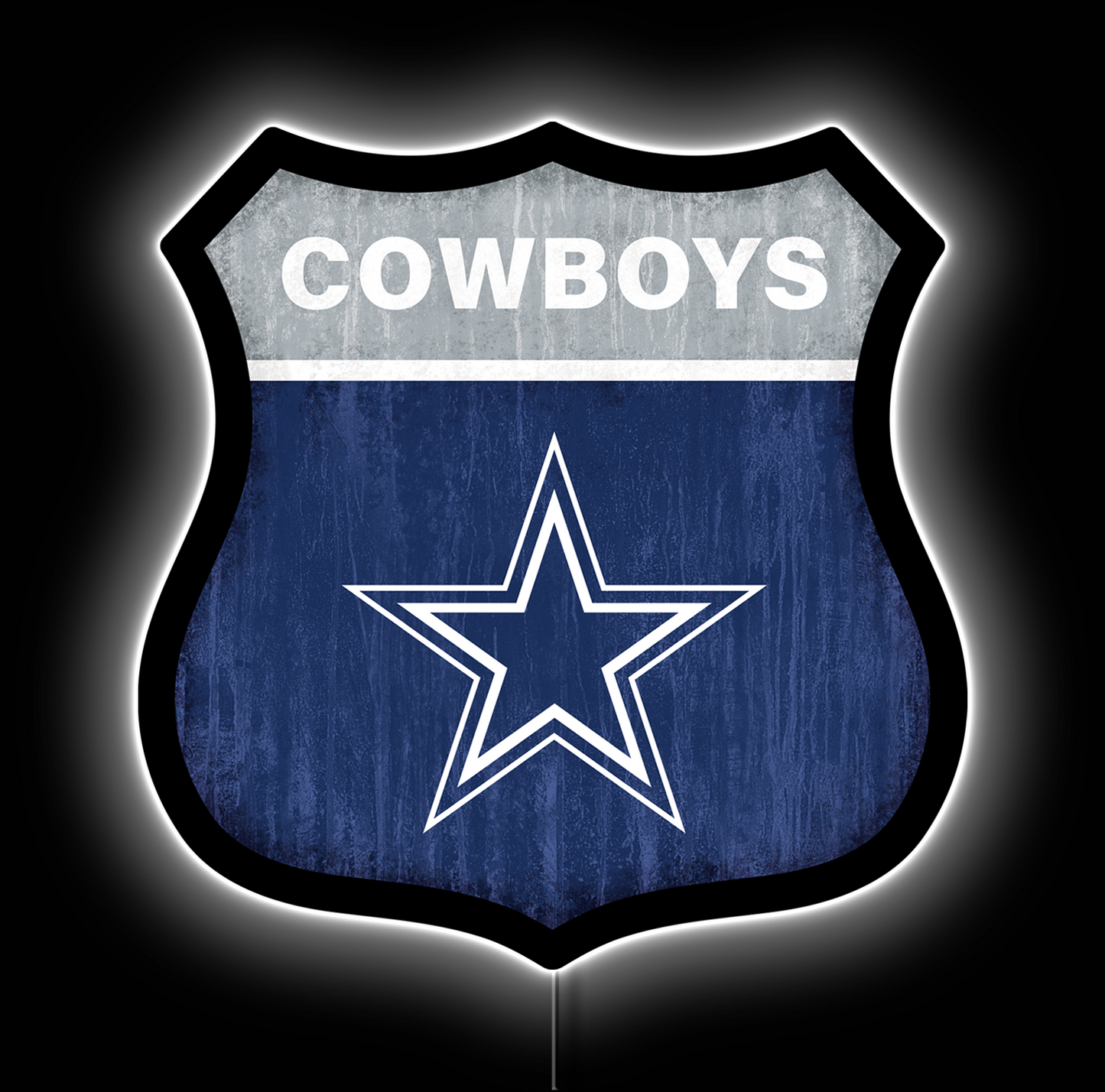 NFL SHIELD LED Sign 23 in