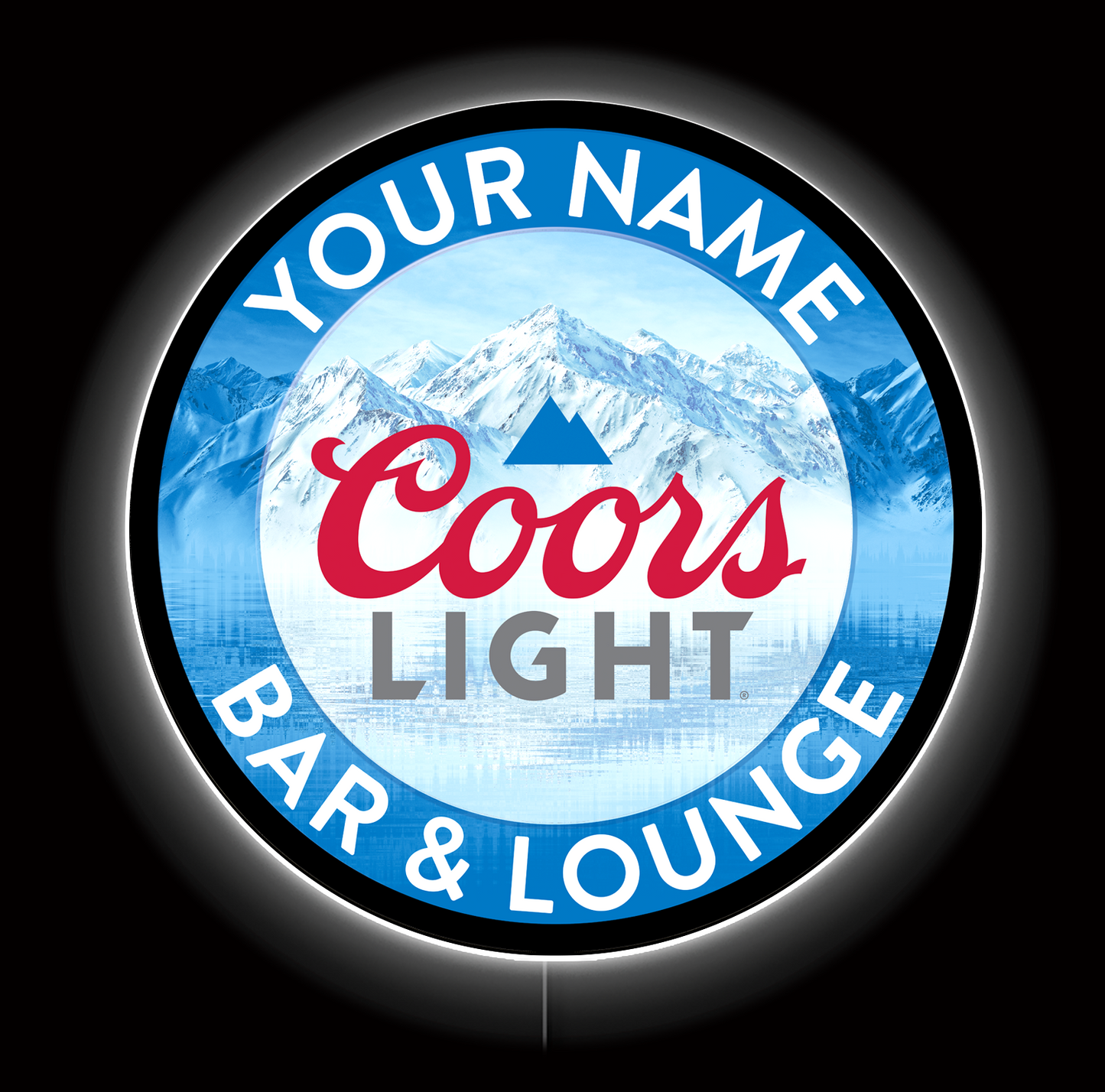 Coors Light Custom LED Sign 23 in