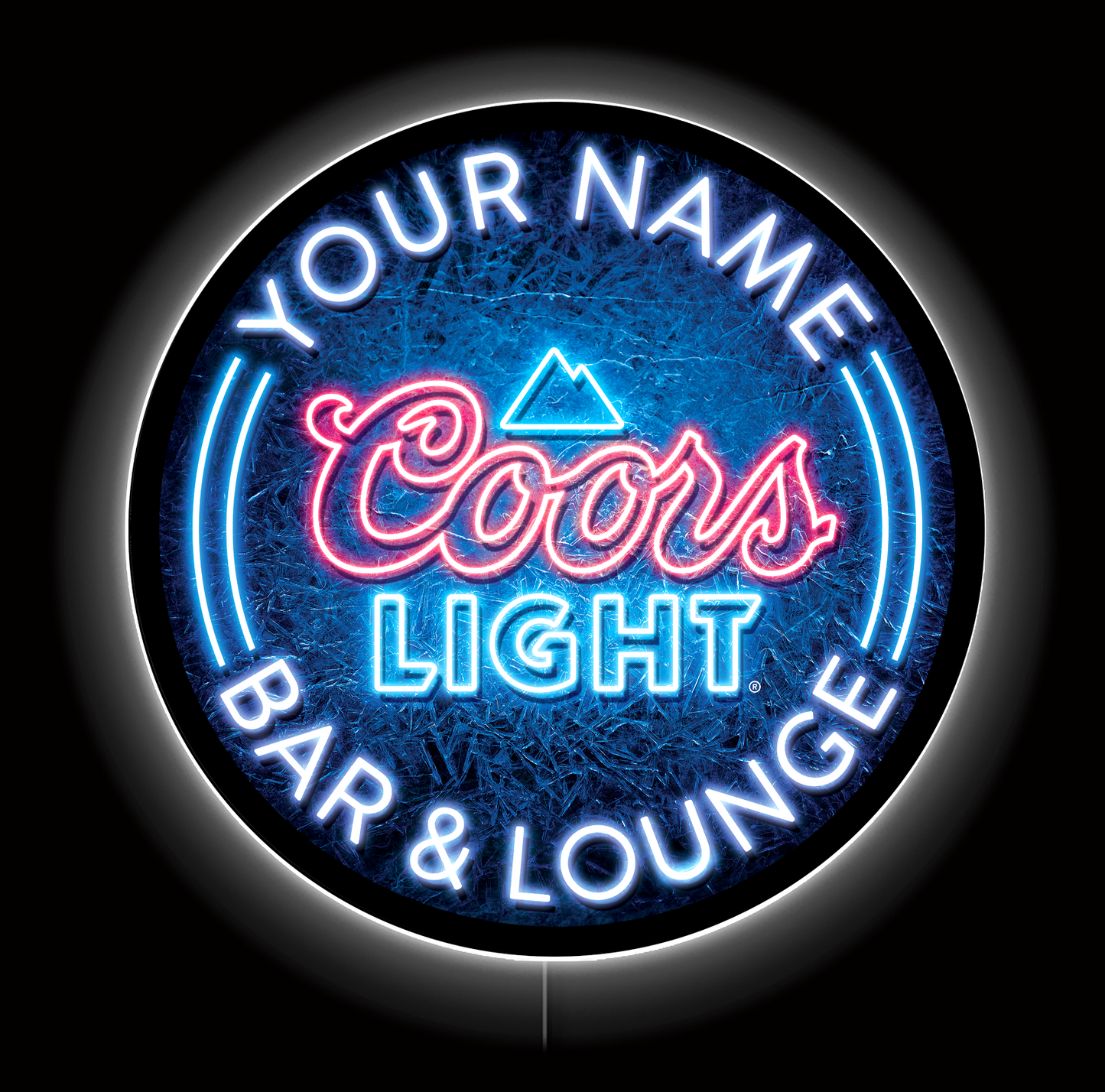 Coors Light Neon Custom LED Sign 36 in