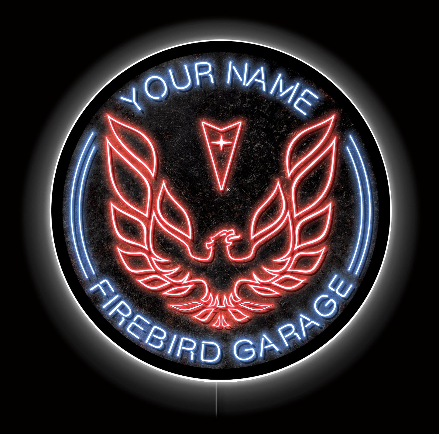 Firebird Neon Custom LED Sign 38 in