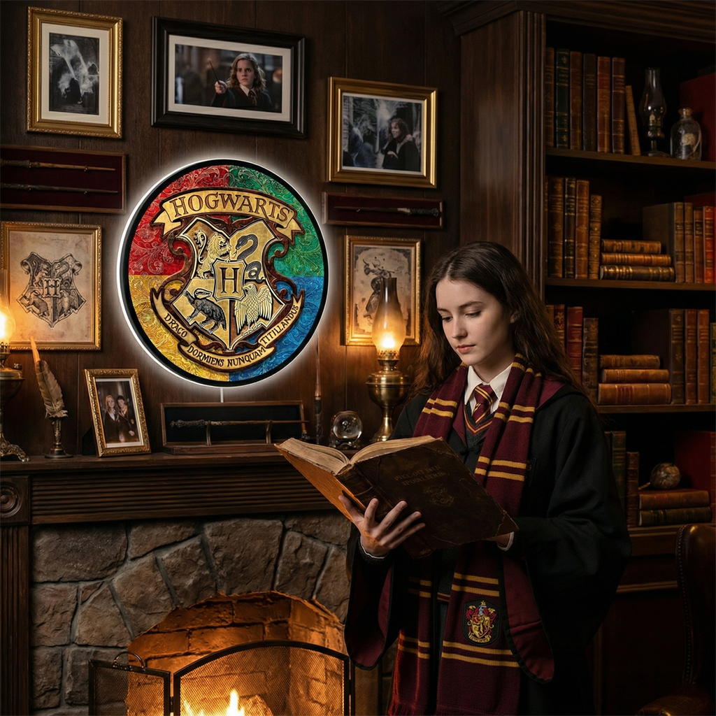 Hogwarts LED Sign 23 in