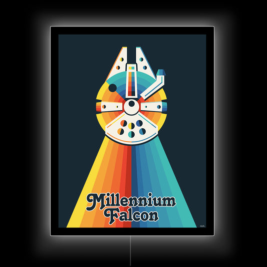 Millennium Falcon LED Sign