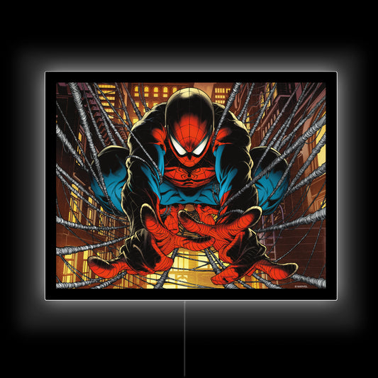 Spiderman Web LED Sign