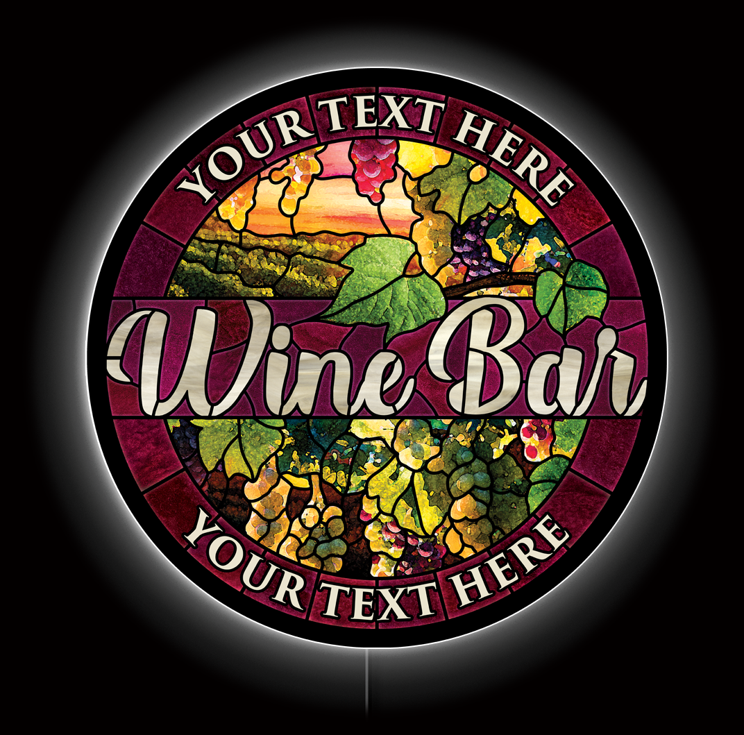 Wine Bar Custom LED Sign