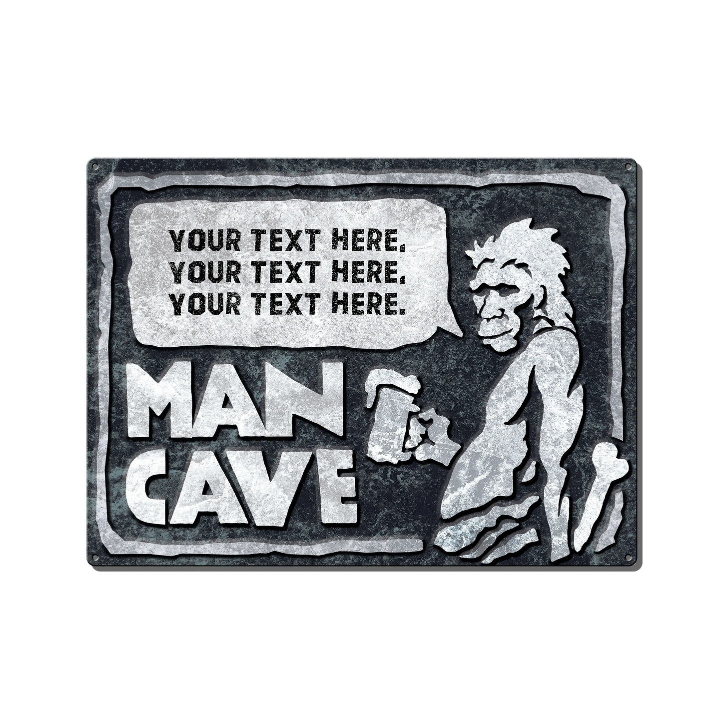 Mancave Custom Metal Sign