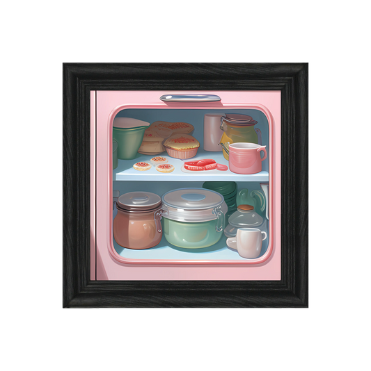 Kitchen Accent 2 16x16 Framed Canvas
