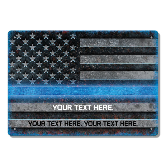 Police Flag Accent Light (Plate Only)