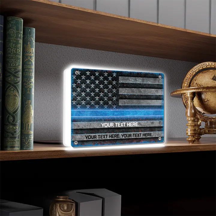 Police Flag Accent Light (Plate Only)