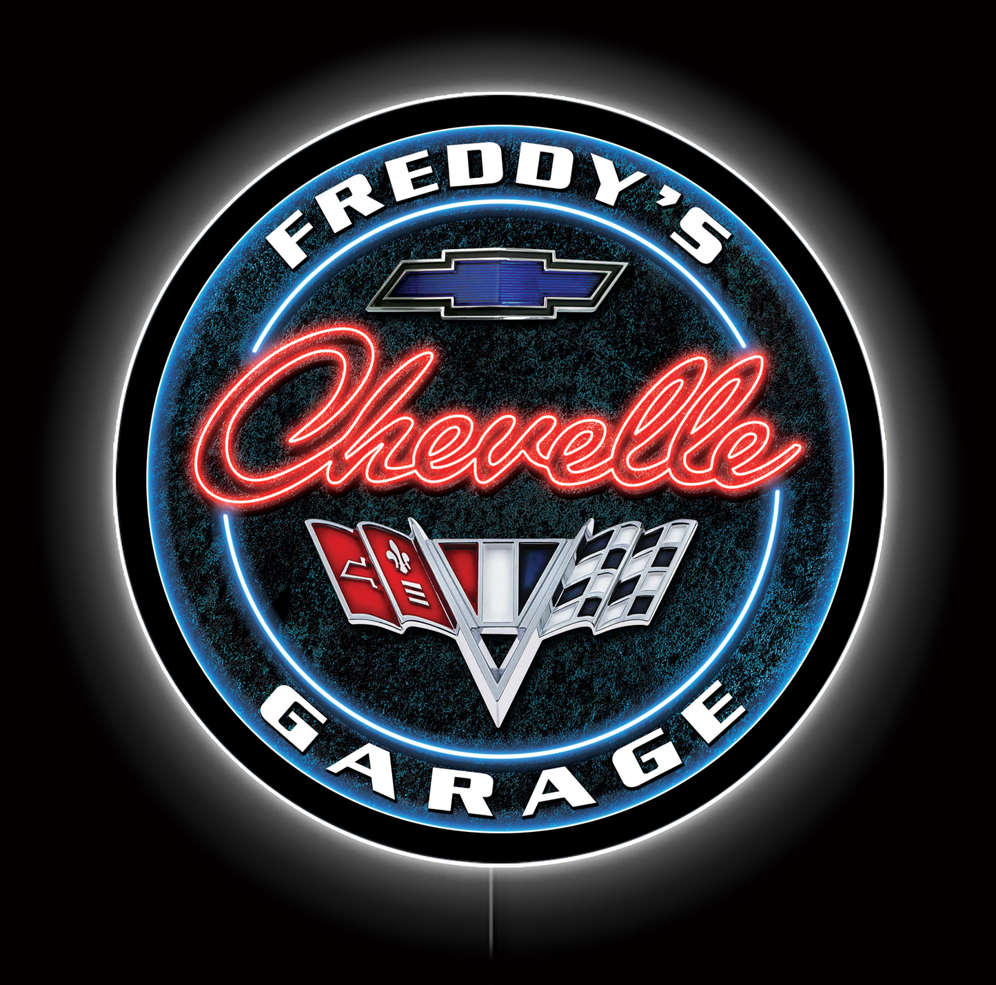 Chevelle Garage Custom LED Sign 36 in