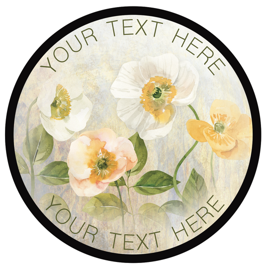 Floral Custom LED Sign (23" / 36") – Lighted Wall Art