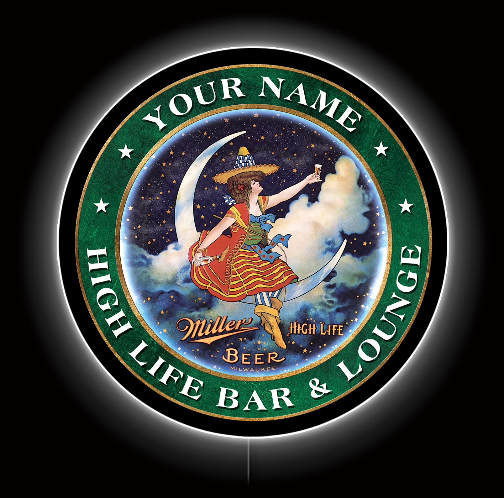 Miller High Life Custom LED Sign 23 in – TheFoundry.Store