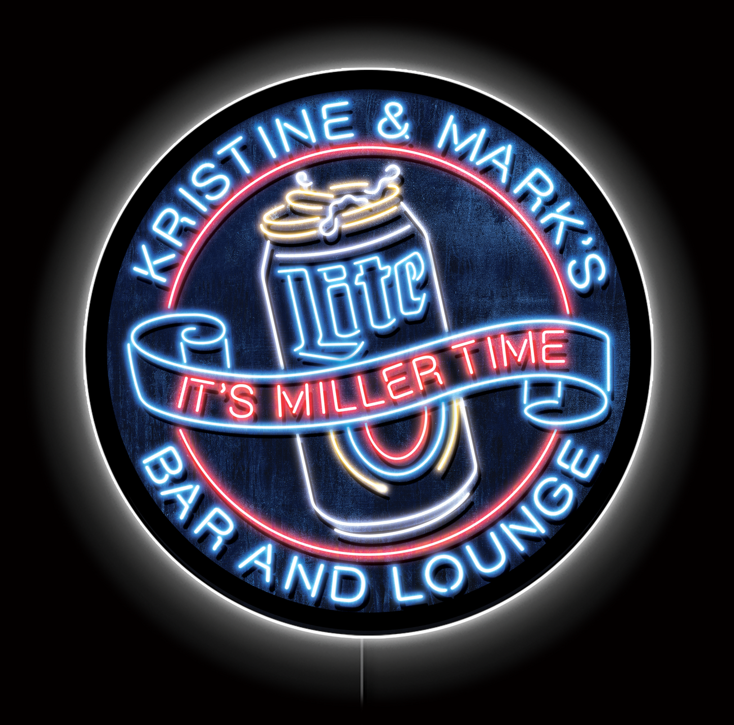 Miller Lite Neon Custom LED Sign 23 in