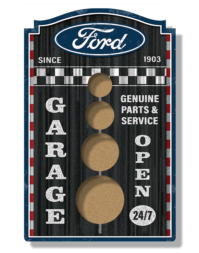 Ford Garage Bean Bag Toss Game
