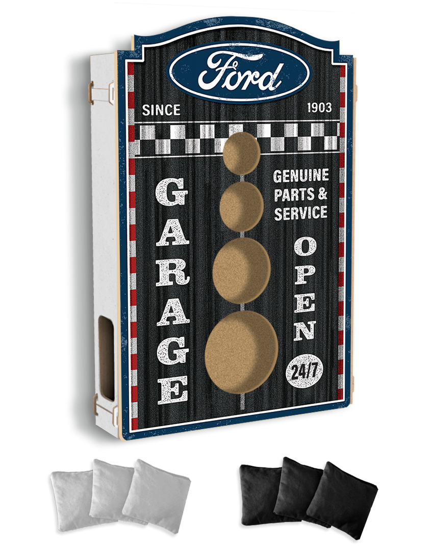 Ford Garage Bean Bag Toss Game