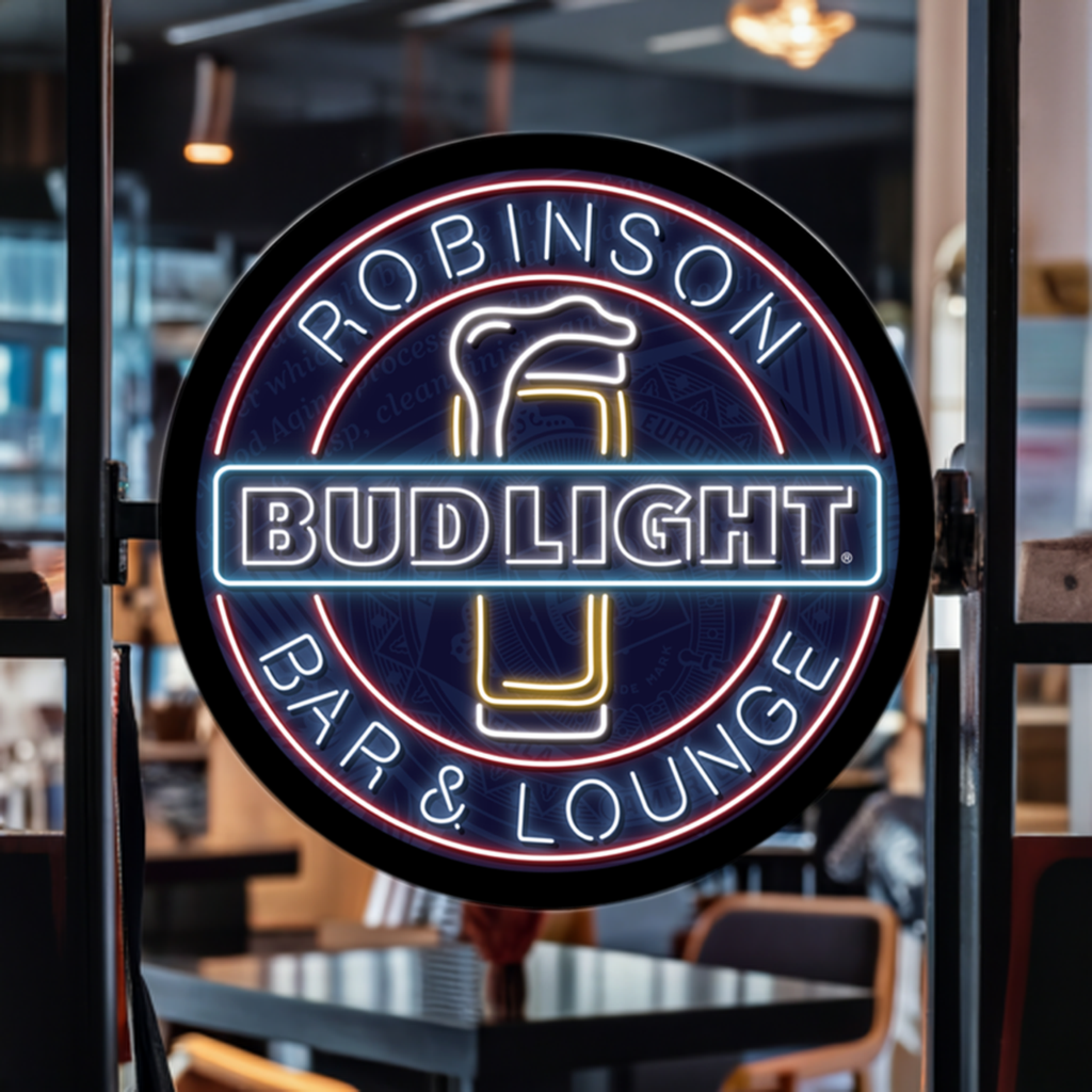 Budlight Custom LED Sign 23 in