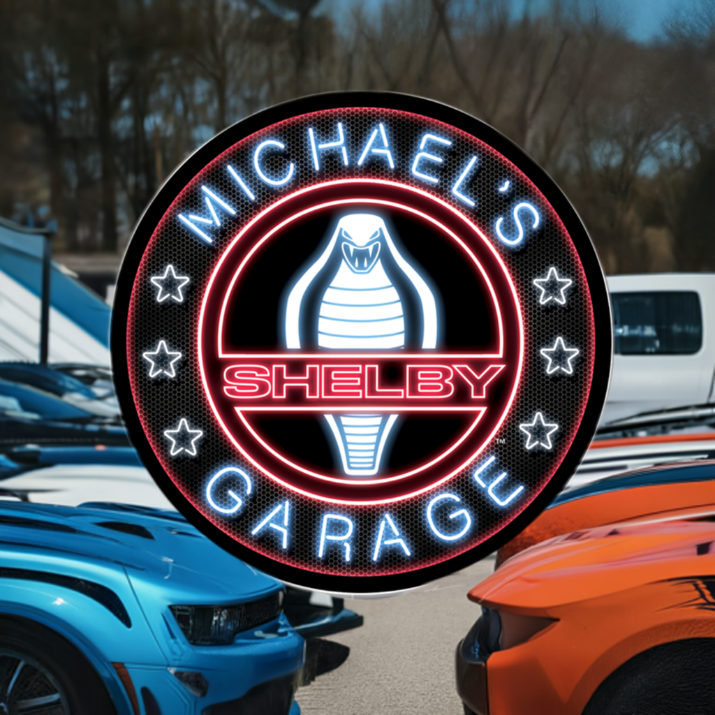 Shelby Glow Custom LED Sign 38 in